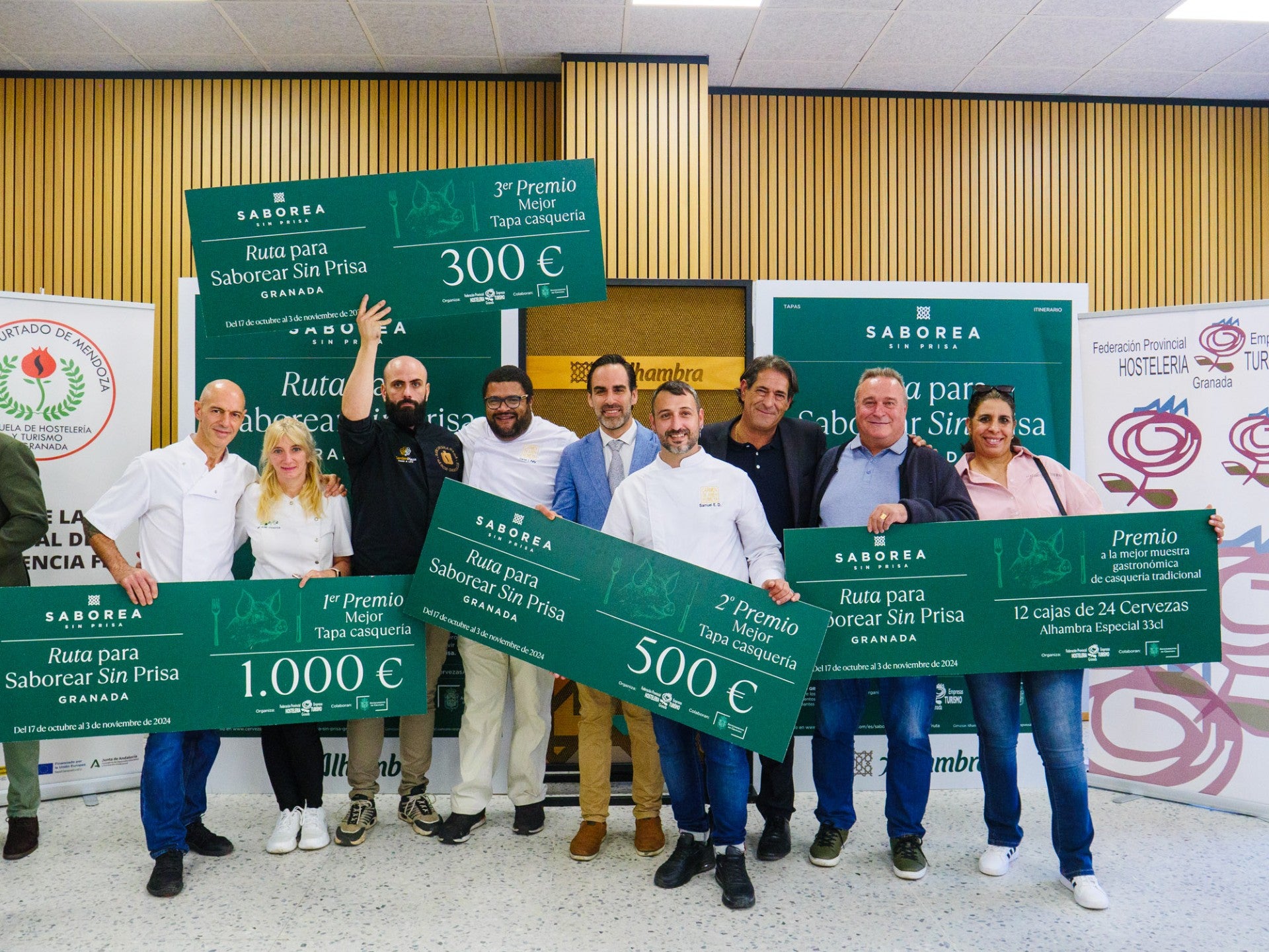 Cervezas Alhambra celebra la gran final de su Ruta para “Saborear Sin Prisa Granada” Cervezas Alhambra celebra la gran final de su Ruta para “Saborear Sin Prisa Granada”