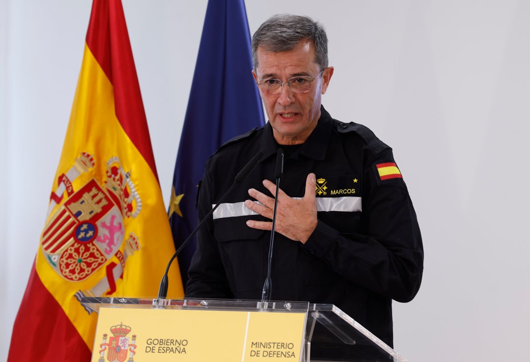 El jefe de la UME asegura que "nadie podía prever" la magnitud de la DANA y que se intervino "lo antes posible" El jefe de la UME asegura que "nadie podía prever" la magnitud de la DANA y que se intervino "lo antes posible"