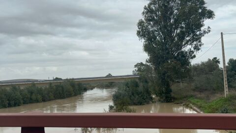 R&iacute;o Guadalete a su paso por Jerez