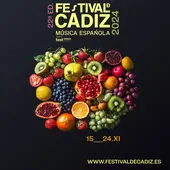 Cartel del Festival de Cádiz Cartel del Festival de Cádiz