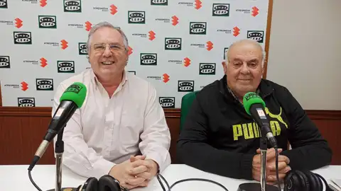 Antonio Alegre 'Clavileño' y Sito Cantero Enla tertulia taurina Hasta la Bola de Onda Cero Ciudad Real