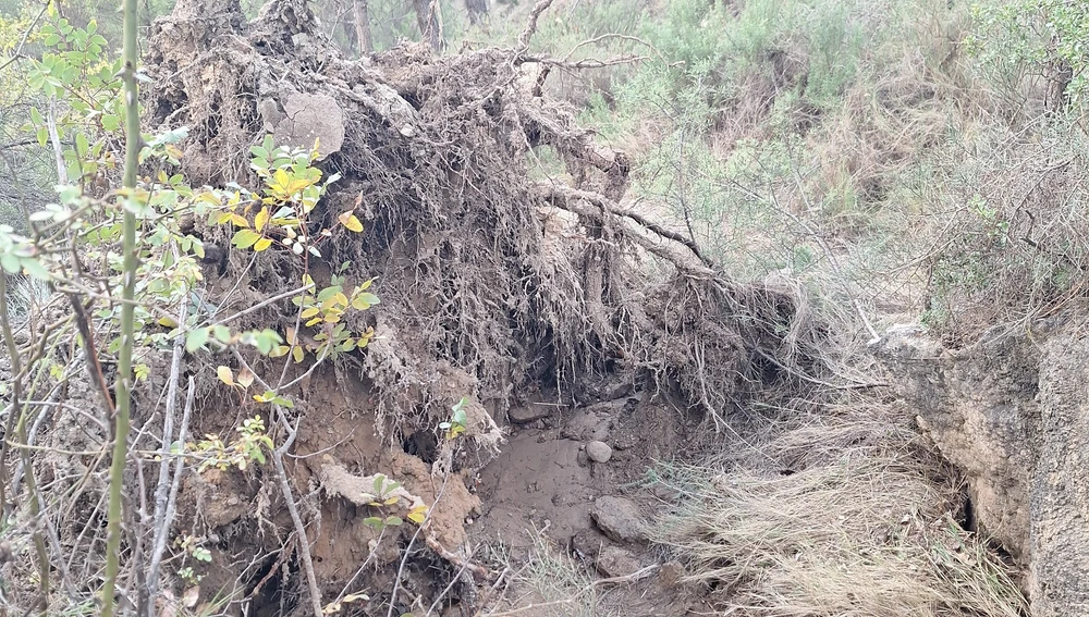 Estado de Las Chorreras del Cabriel, en Enguídanos y Víllora, por el paso de la Dana Estado de Las Chorreras del Cabriel, en Enguídanos y Víllora, por el paso de la Dana