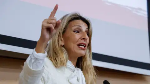 La vicepresidenta segunda del Gobierno y ministra de Trabajo y Economía Social, Yolanda Díaz. La vicepresidenta segunda del Gobierno y ministra de Trabajo y Economía Social, Yolanda Díaz.
