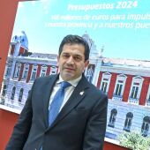 Miguel Ángel Valverde, presidente de la Diputación