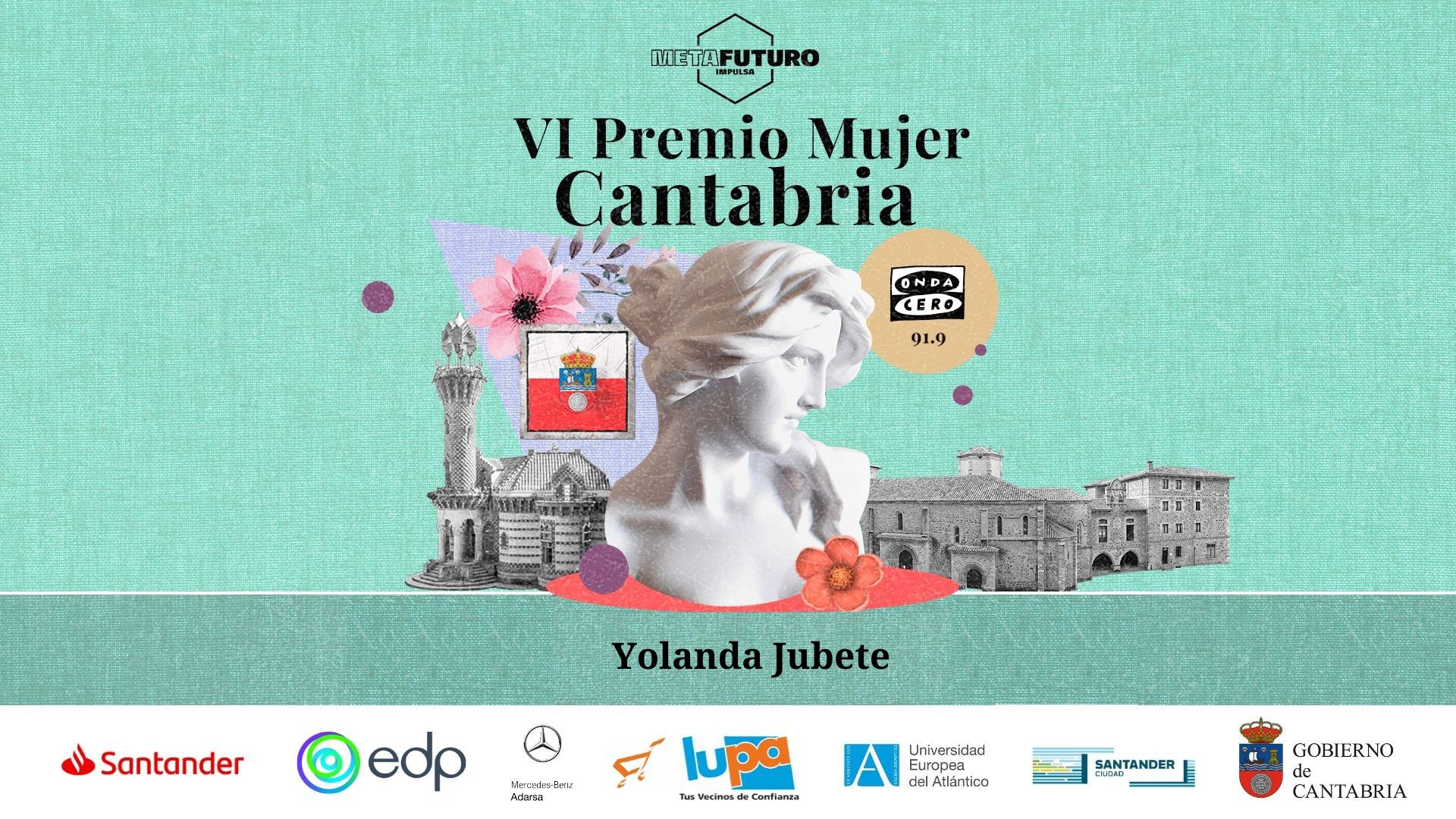 Yolanda Jubete, candidata al VI Premio Mujer Cantabria Yolanda Jubete, candidata al VI Premio Mujer Cantabria