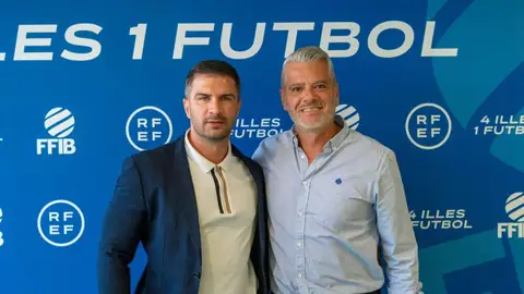 Toni Curuné y Jordi Horrach Fútbol