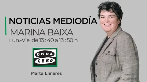 Noticias Mediodía Marina Baixa con Marta Llinares. Noticias Mediodía Marina Baixa con Marta Llinares.