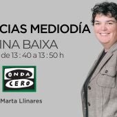 Noticias Mediodía Marina Baixa con Marta Llinares. 