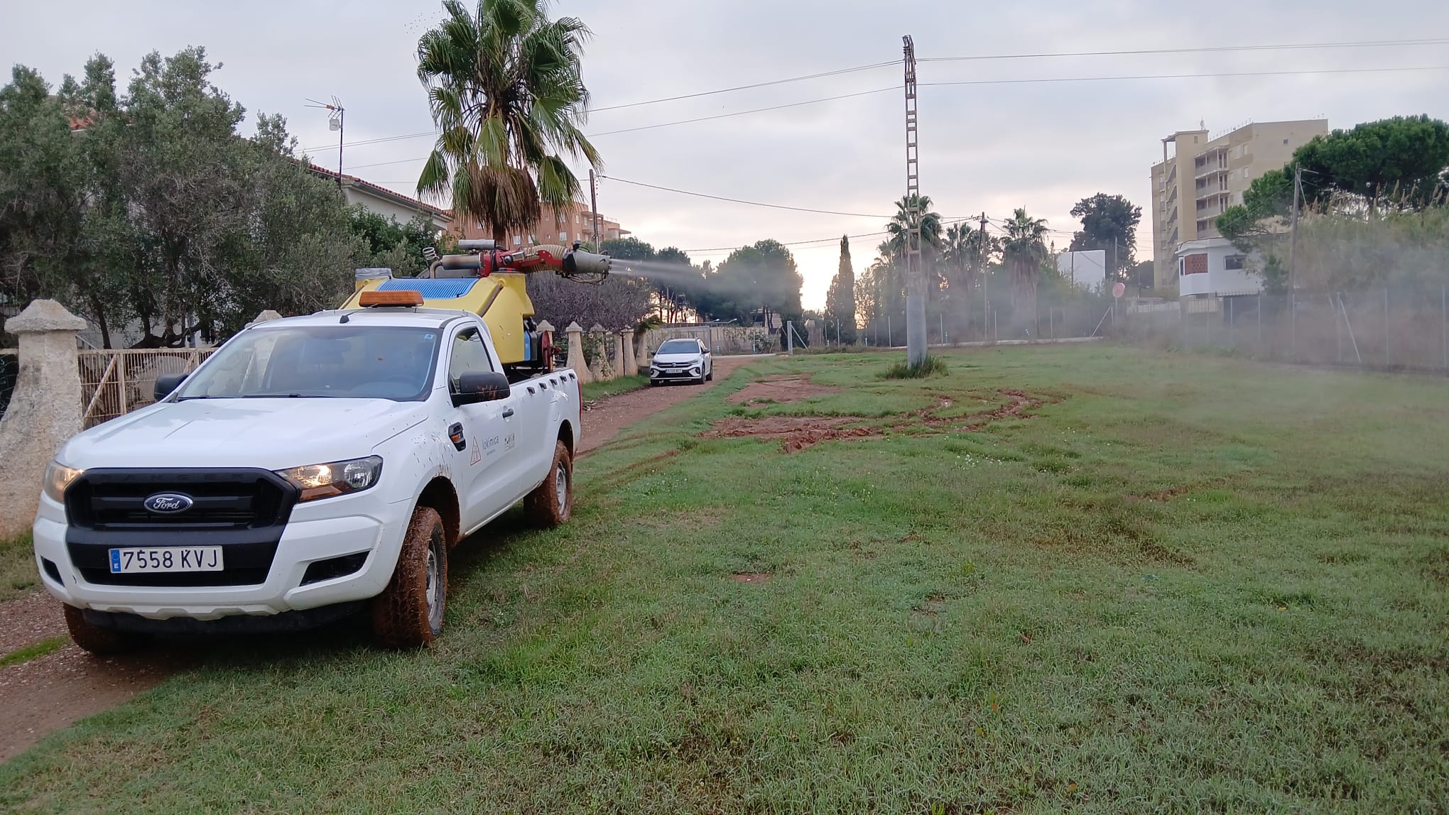 La Diputación intensifica los tratamientos y fumigación de mosquitos por la DANA en la provincia La Diputación intensifica los tratamientos y fumigación de mosquitos por la DANA en la provincia