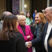 El Patio de Columnas del Palacio Provincial acoge una exposición de los 25 años del voluntariado en Segovia