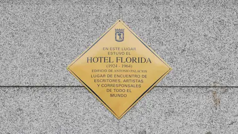 Placa Hotel Florida Placa Hotel Florida