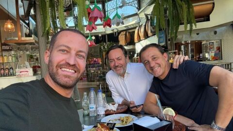 Faisal, C&eacute;sar y Monterrubio