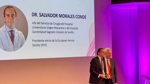 MERCO reconoce al doctor Salvador Morales como mejor especialista en Cirug&iacute;a General y del Aparato Digestivo de Espa&ntilde;a