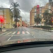 Imagen de Málaga a primeras horas de esta mañana/ Isabel Naranjo