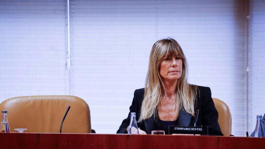 Bego&ntilde;a G&oacute;mez durante su comparecencia en la Asamblea de Madrid/ EFE/Javier Liz&oacute;n