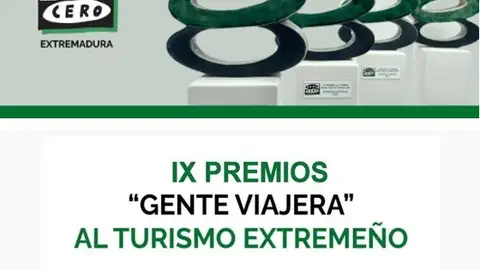 Esta tarde se entregan los novenos premios al turismo extremeños Gente Viajera de Onda Cero Extremadura Esta tarde se entregan los novenos premios al turismo extremeños Gente Viajera de Onda Cero Extremadura