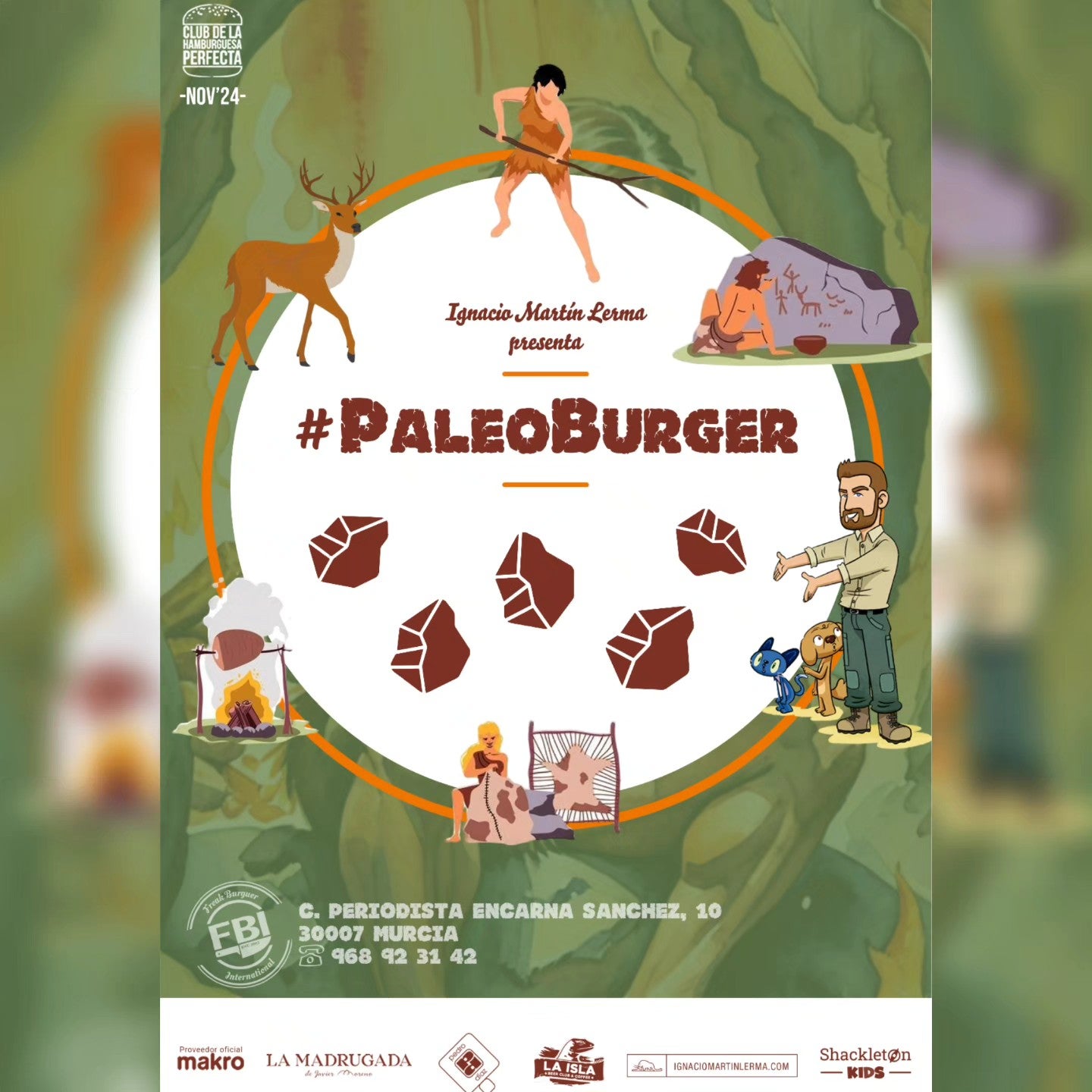 Creada la 'Paleoburguer', prehistoria desde la cocina Creada la 'Paleoburguer', prehistoria desde la cocina