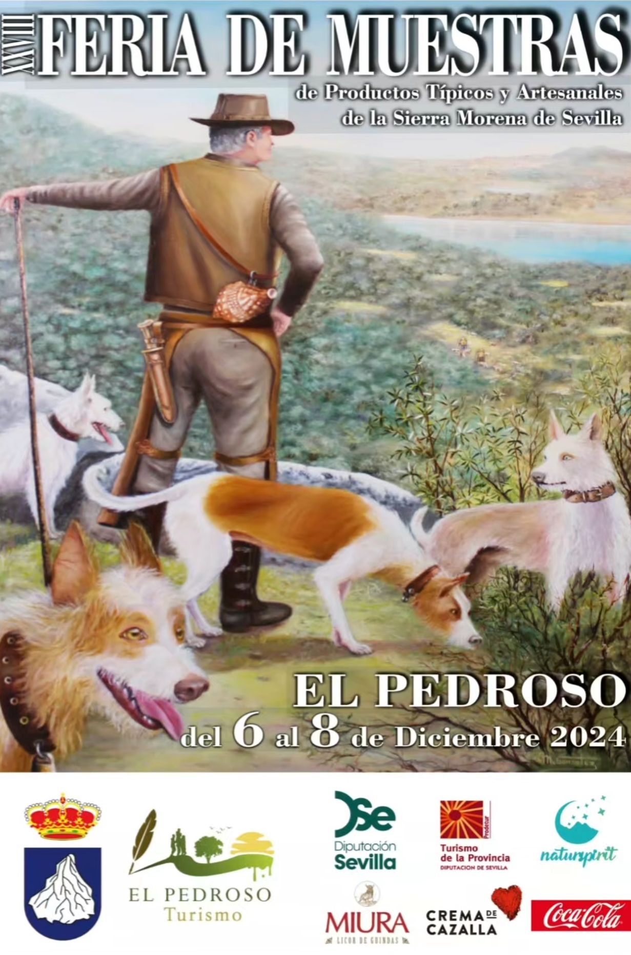XXVIII Feria de muestras de productos típicos y artesanales de la Sierra Morena de Sevilla en el Pedroso XXVIII Feria de muestras de productos típicos y artesanales de la Sierra Morena de Sevilla en el Pedroso