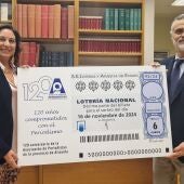 Lotería Nacional dedica un décimo a la Asociación de Periodistas de la Provincia de Alicante