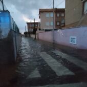 Playa Bega de Mar en sueca inundada