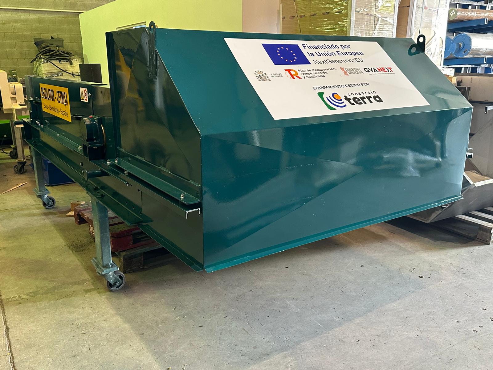 El Consorcio Terra recuperará 120 toneladas de aluminio al año gracias a una nueva máquina El Consorcio Terra recuperará 120 toneladas de aluminio al año gracias a una nueva máquina