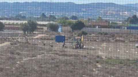 Terrenos en los que se proyecta la planta solar en Monforte del Cid.