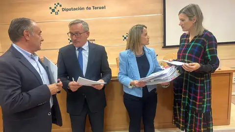 El Equipo de Gobierno de la Diputación de Teruel ha presentado el presupuesto para 2025 DIPUTACION