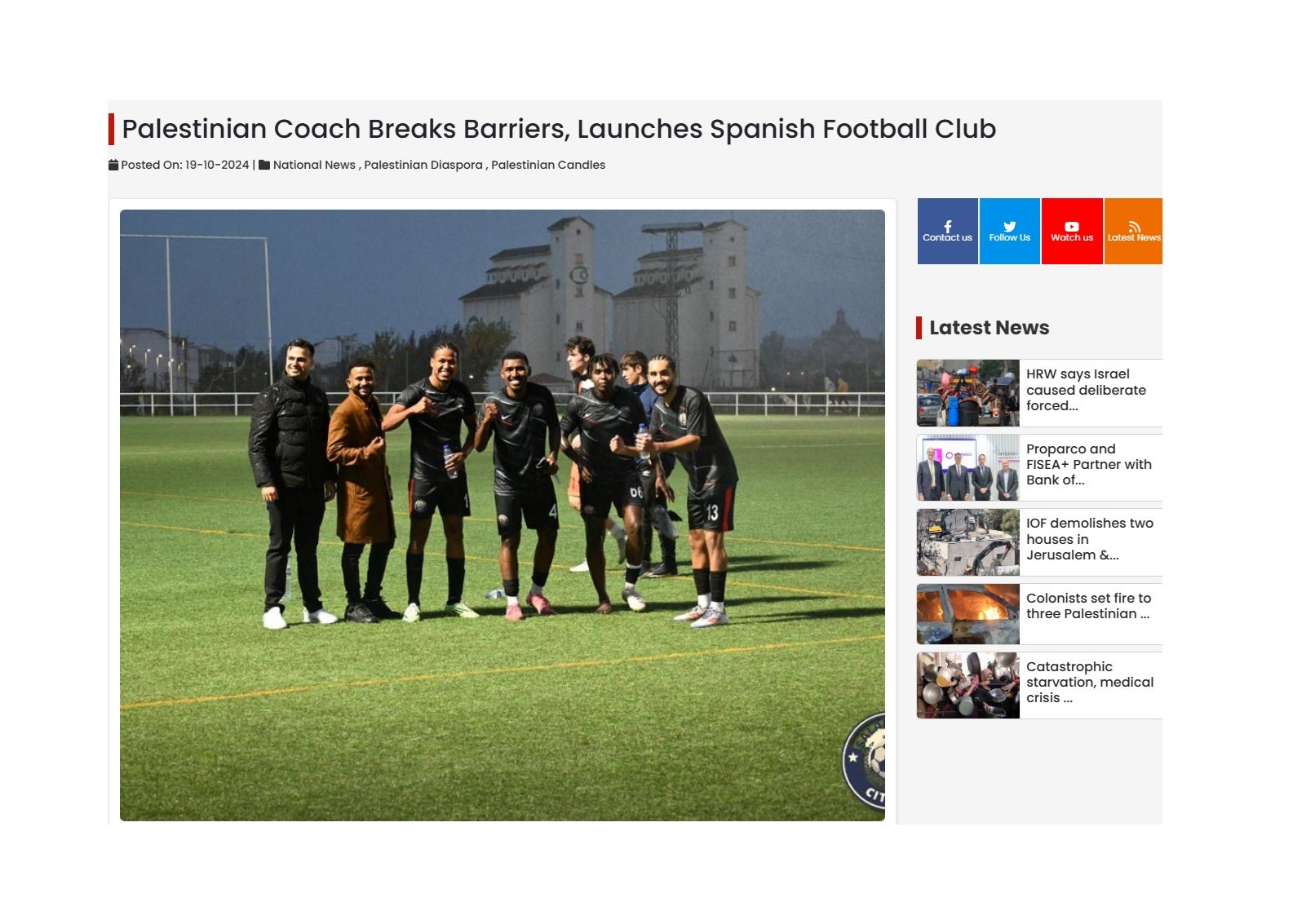 El Salamanca City, en la prensa internacional El Salamanca City, en la prensa internacional