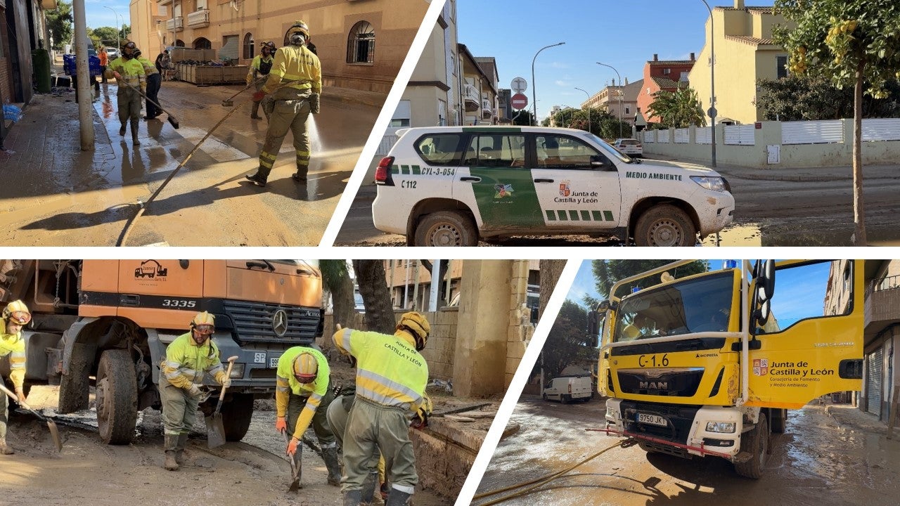 La Junta de Castilla y León en Segovia envía técnicos, agentes forestales, conductores y material a Valencia La Junta de Castilla y León en Segovia envía técnicos, agentes forestales, conductores y material a Valencia