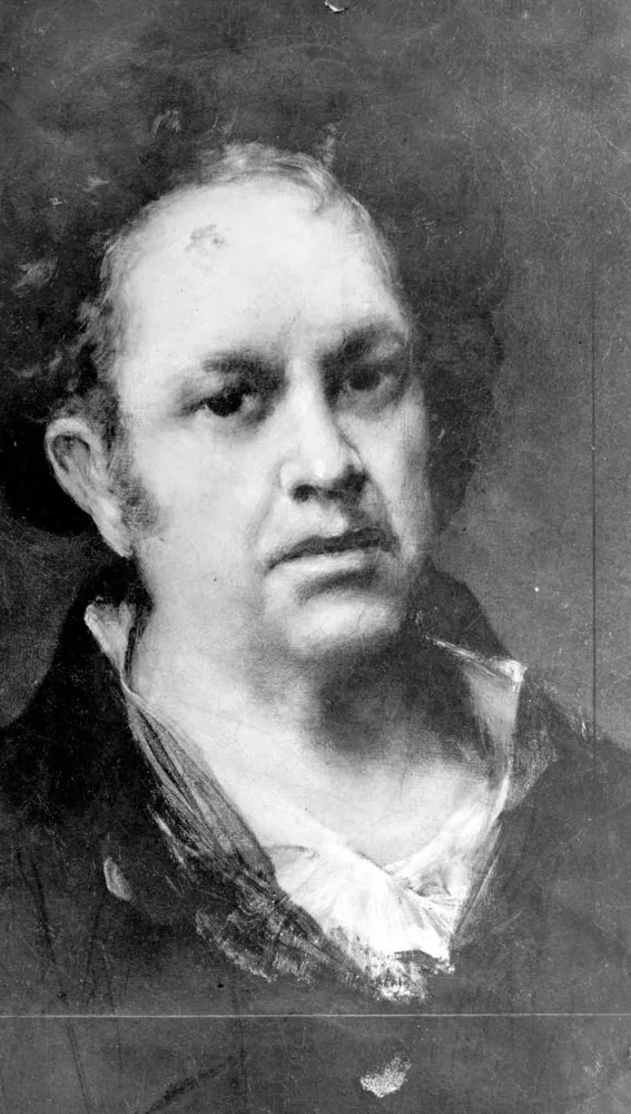 Retrato del pintor español Francisco de Goya Retrato del pintor español Francisco de Goya