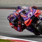 Jorge Martín, campeón del mundo de MotoGP, durante la carrera en el Circuito de Cataluña