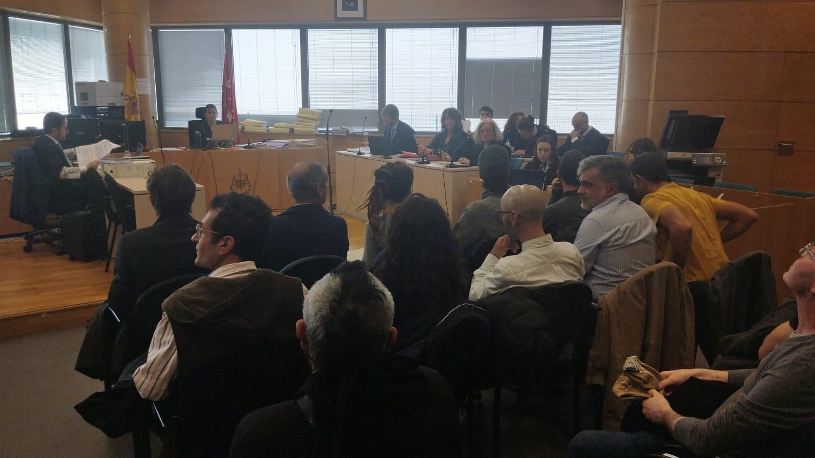 Seis acusados del primer “Rodea el Congreso” pactan multas para evitar la cárcel Seis acusados del primer “Rodea el Congreso” pactan multas para evitar la cárcel
