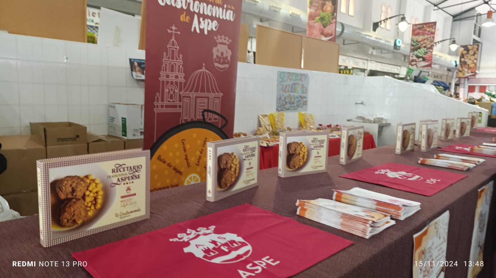 Aspe exhibe sus atractivos culinarios y de repostería en la VI Muestra Gastronómica Aspe exhibe sus atractivos culinarios y de repostería en la VI Muestra Gastronómica