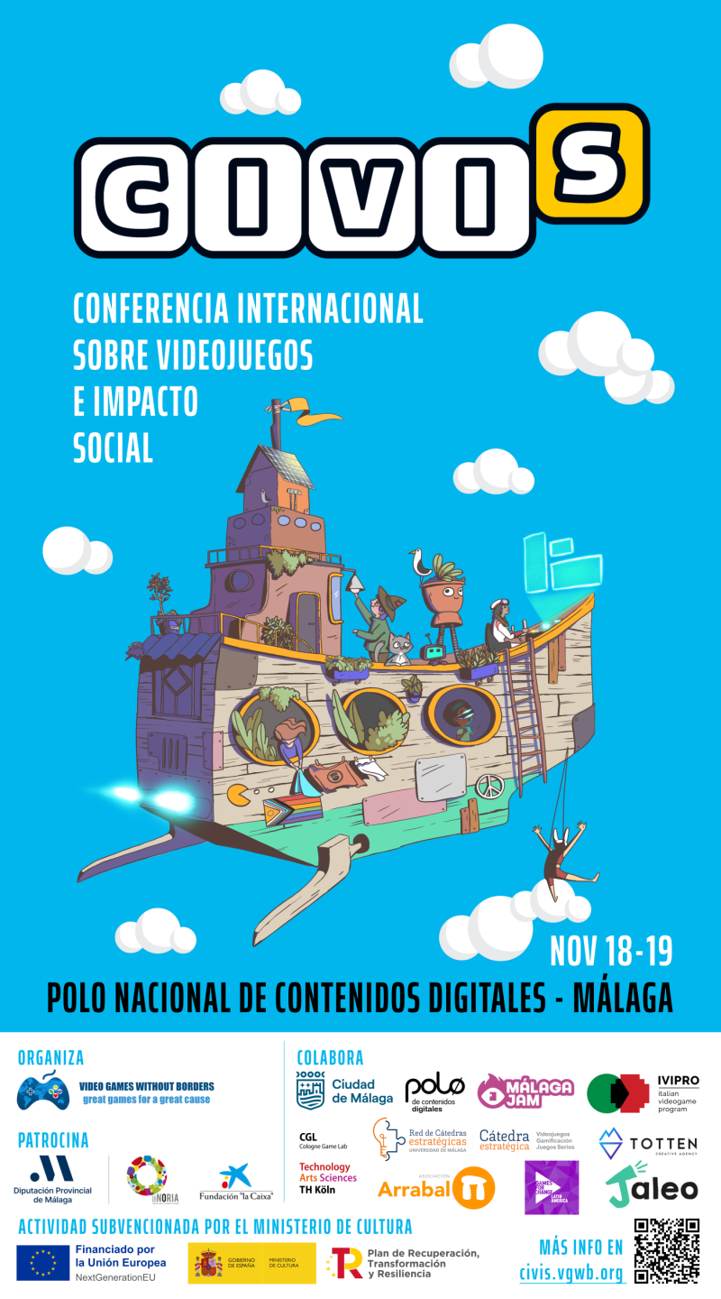 Málaga acoge la Conferencia Internacional sobre Videojuegos e Impacto Social (CIVIS) Málaga acoge la Conferencia Internacional sobre Videojuegos e Impacto Social (CIVIS)