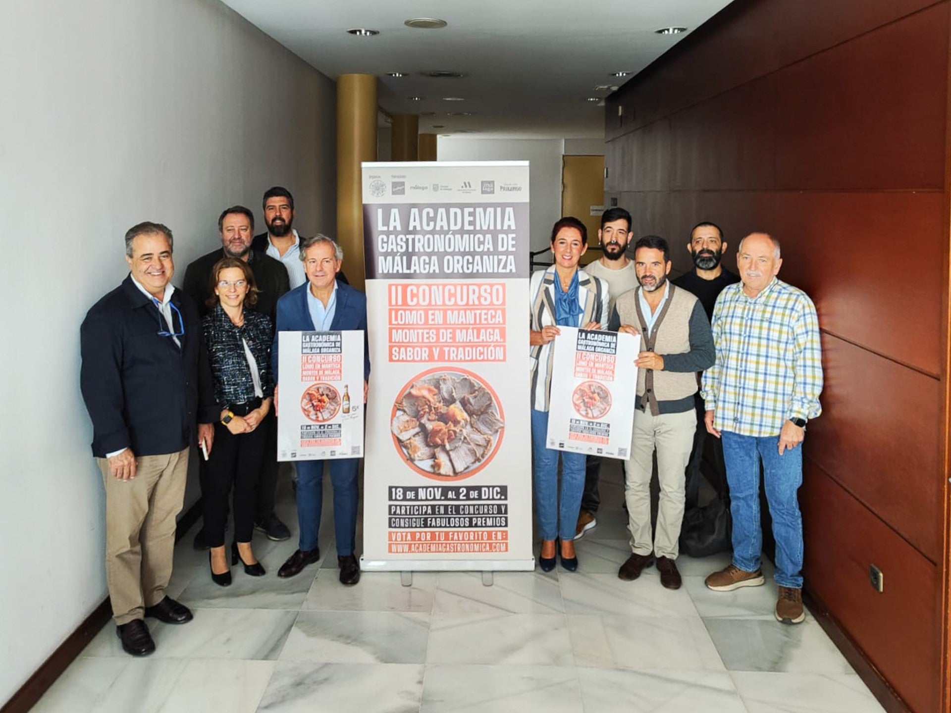 La academia gastronómica de Málaga organiza el II Concurso de Lomo en Manteca Montes de Málaga Sabor y Tradición La academia gastronómica de Málaga organiza el II Concurso de Lomo en Manteca Montes de Málaga Sabor y Tradición