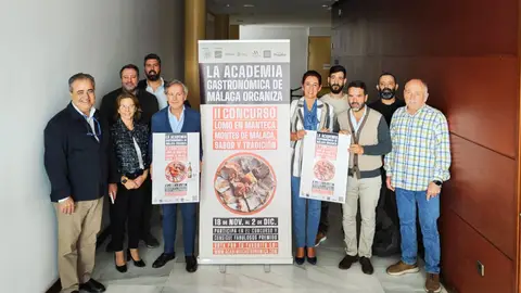 La academia gastronómica de Málaga organiza el II Concurso de Lomo en Manteca Montes de Málaga Sabor y Tradición Concurso