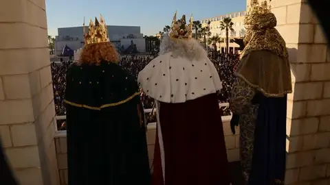 Los Reyes Magos a su llegada a Puerto Real Los Reyes Magos a su llegada a Puerto Real