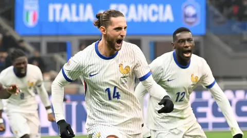 Rabiot devora a Italia y conquista el liderato para Francia Rabiot devora a Italia y conquista el liderato para Francia