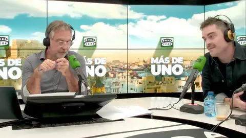 Álex Clavero, en Más de uno Álex Clavero, en Más de uno