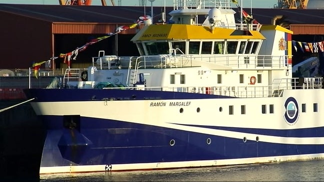 Misión científica del buque Ramón Margalet Misión científica del buque Ramón Margalet