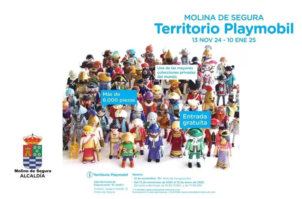 Molina de Segura se convierte en Territorio Playmobil con una de las mayores colecciones privadas del mundo Molina de Segura se convierte en Territorio Playmobil con una de las mayores colecciones privadas del mundo
