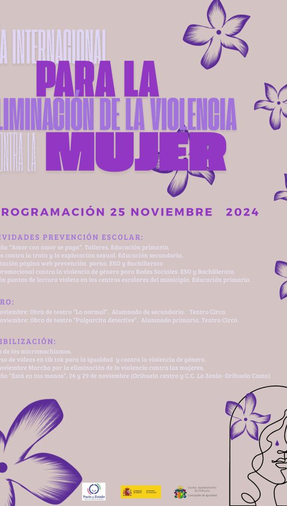 Orihuela afronta el 25N con un incremento del 30% de mujeres atendidas por violencia de género