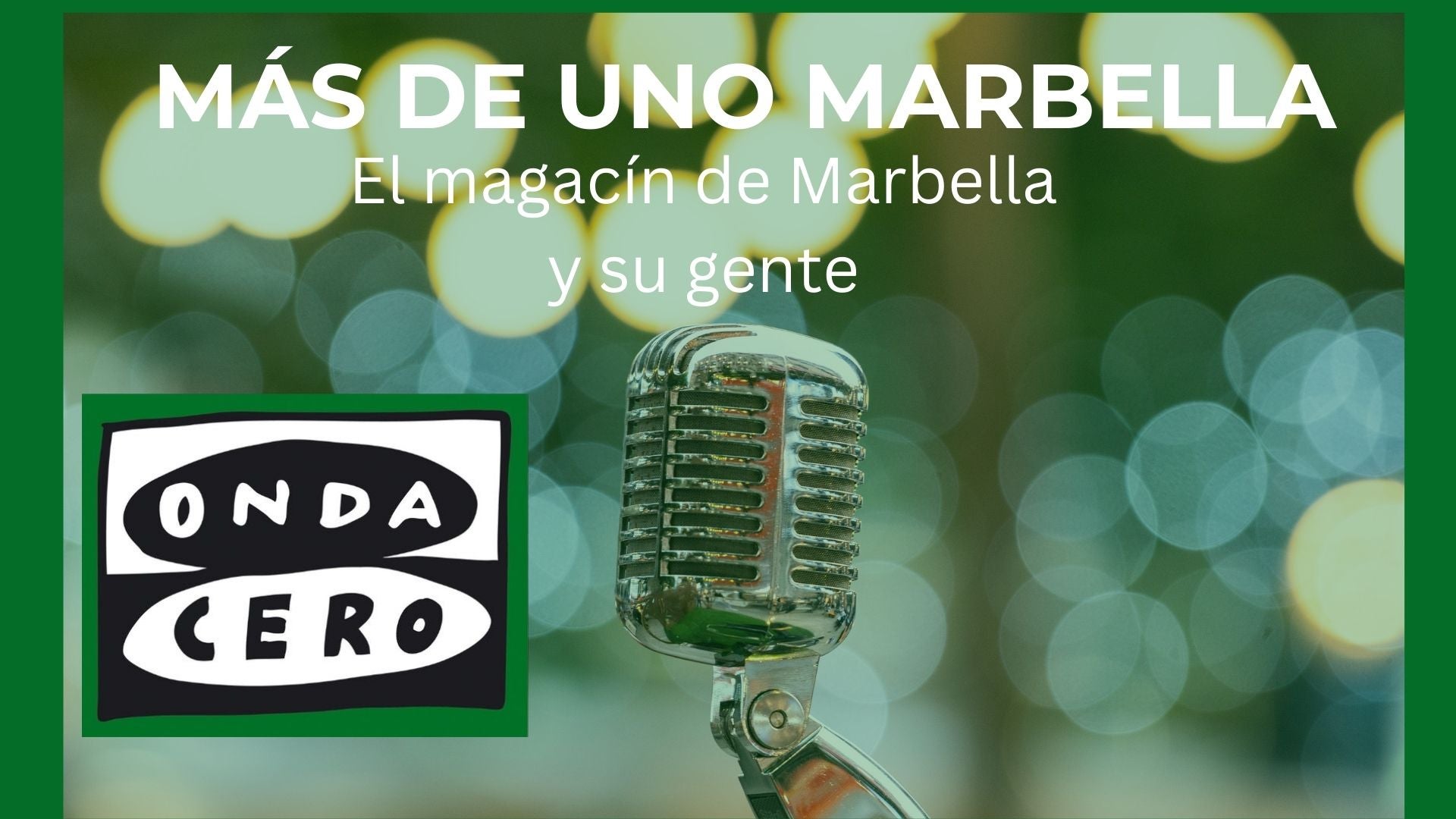 Más de Uno Marbella 12.20. Viernes 22 noviembre 2024 Más de Uno Marbella 12.20. Viernes 22 noviembre 2024