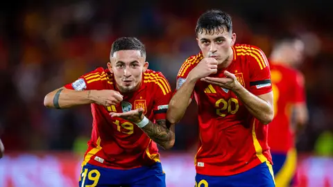Yeremy Pino y Pedri Yeremy Pino y Pedri