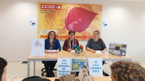 Rueda de prensa de la plataforma en Ciudad Real