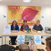 Rueda de prensa de la plataforma en Ciudad Real Rueda de prensa de la plataforma en Ciudad Real