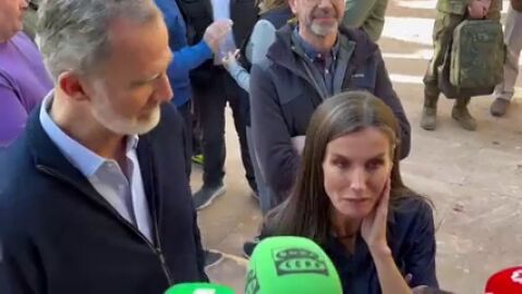  El rey Felipe VI y la reina Letizia, en Utiel