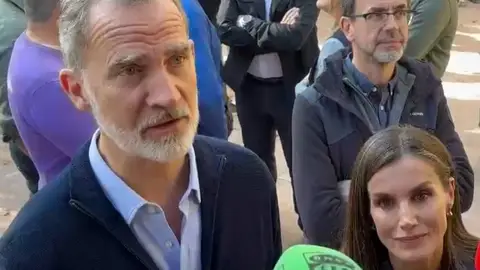 El rey Felipe VI y la reina Letizia, en Utiel El rey Felipe VI y la reina Letizia, en Utiel
