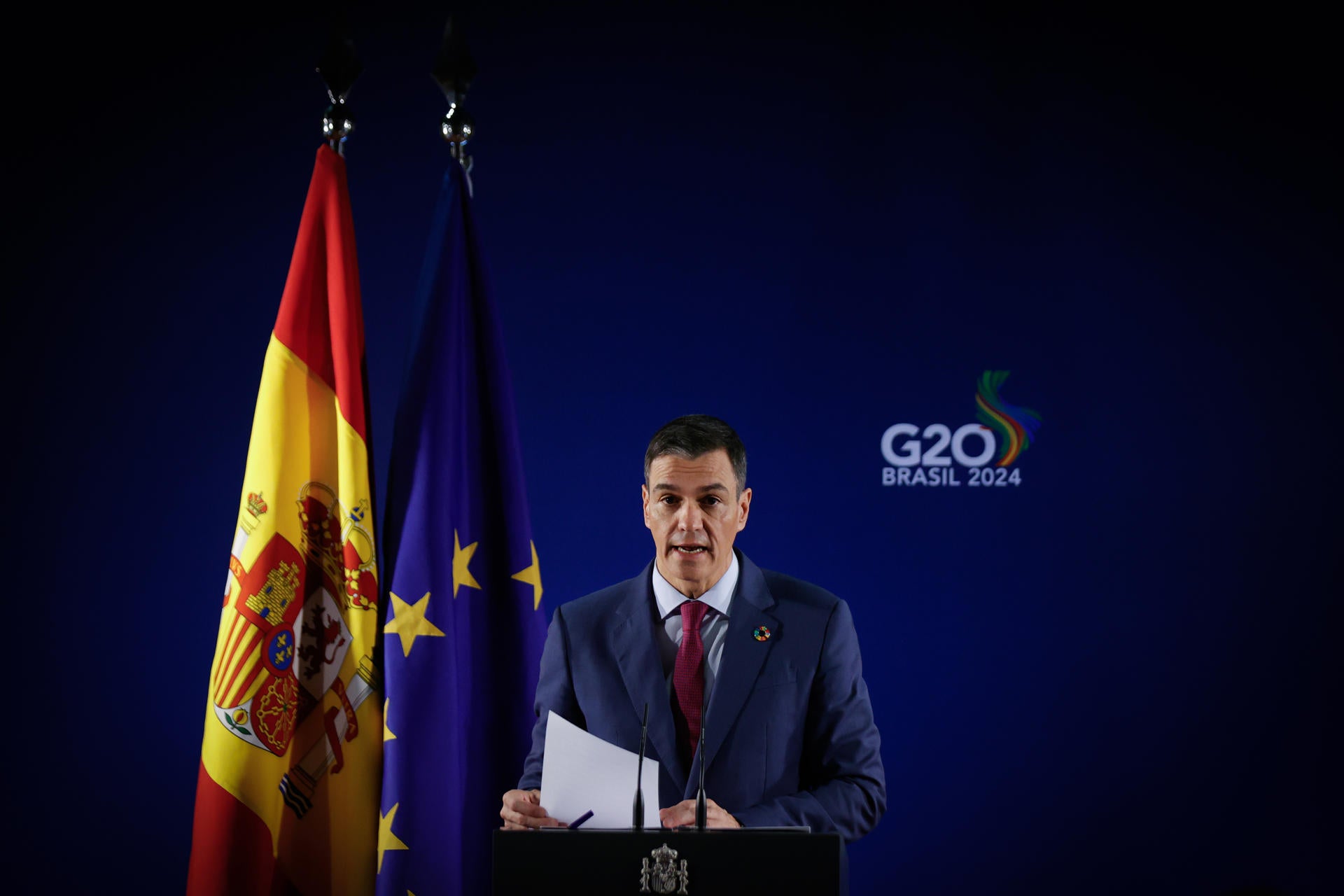 Pedro Sánchez traslada "tranquilidad" y "transparencia" tras reclamar el juez Peinado las cuentas de Begoña Gómez Pedro Sánchez traslada "tranquilidad" y "transparencia" tras reclamar el juez Peinado las cuentas de Begoña Gómez
