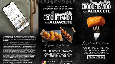 Noviembre invita a "croquetear" por Albacete Noviembre invita a "croquetear" por Albacete